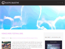 Tablet Screenshot of eclecticollective.com